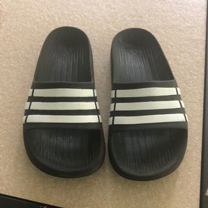 Boys Adidas slides